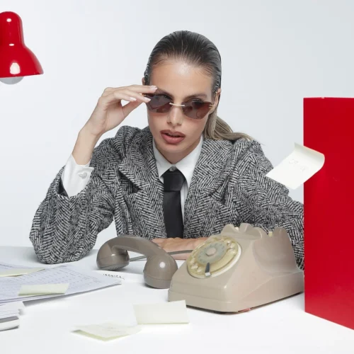 GAFAS DE SOL FALL CRISTAL MARRÓN JOHNOCERA